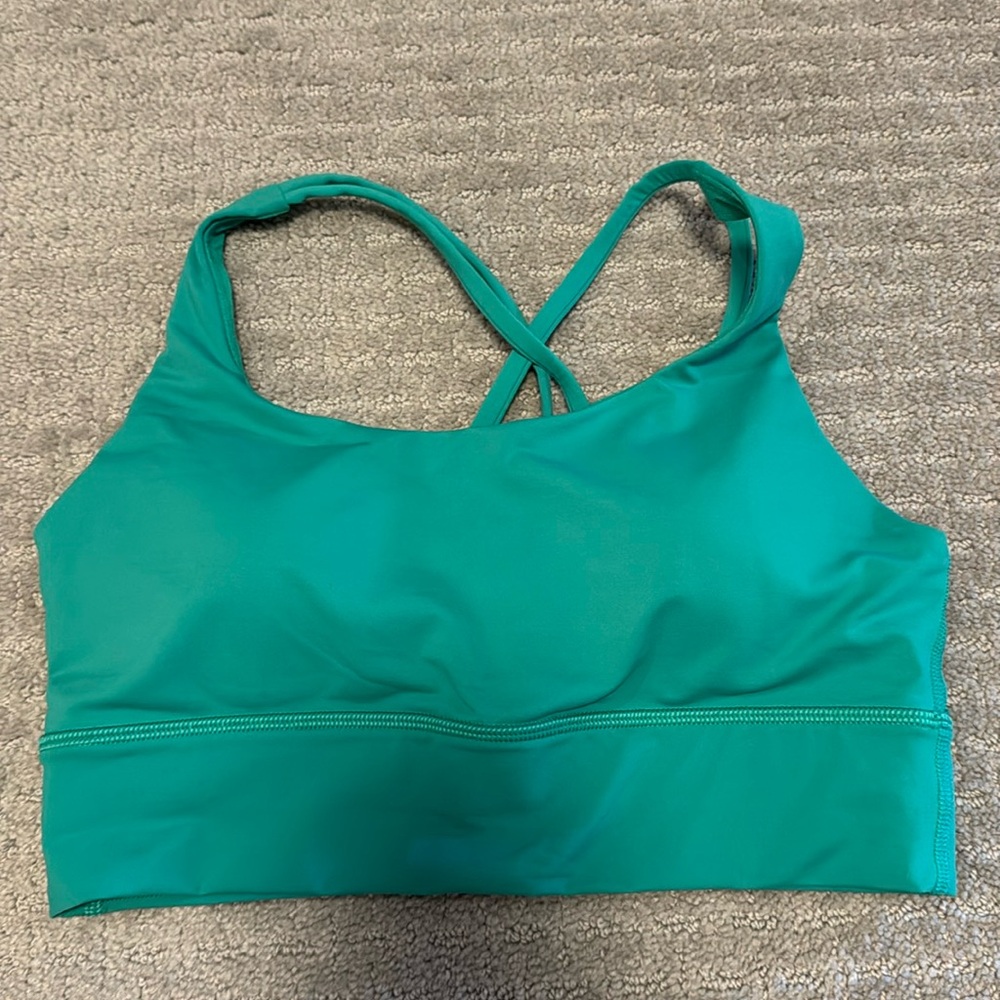 ENERGY BRA LONGLINE *MEDIUM SUPPORT, B-D CUPS Maldives Green